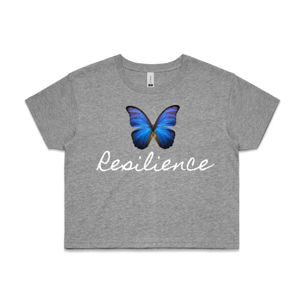 Blue BF Resilience Crop Tee Thumbnail
